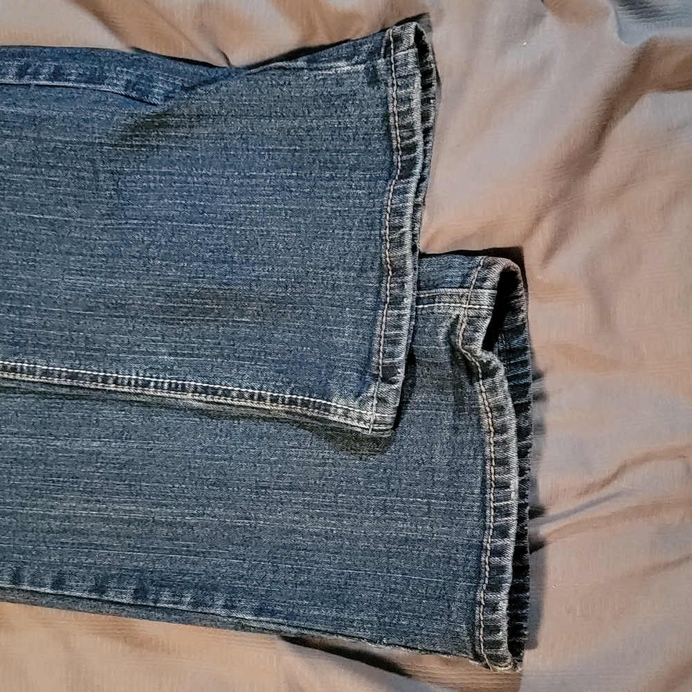 Rue 21 Slim Bootcut Jeans sz 7/8 Long - Picture 4 of 4